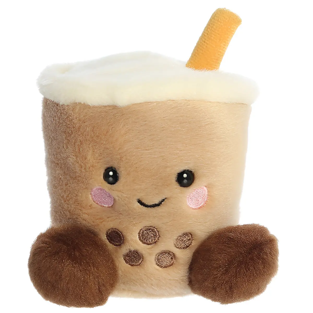 Palm Pals Milky Tea Boba 13Cm Soft Toy 1