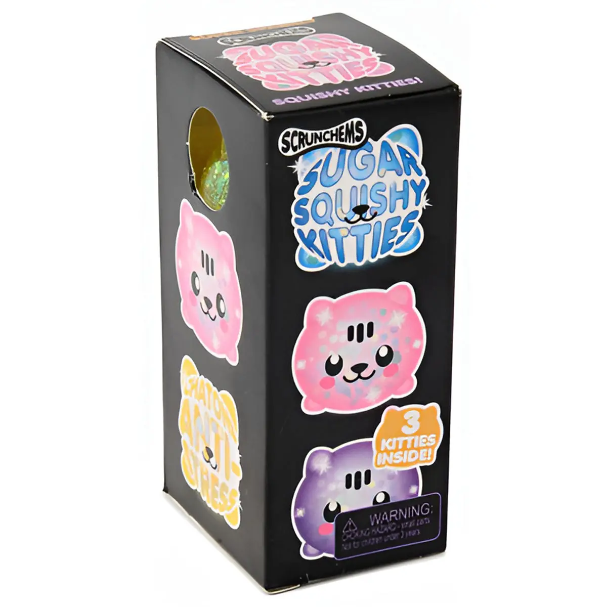 Scrunchems Sugar Squishy Kitties (3 Pack) 1