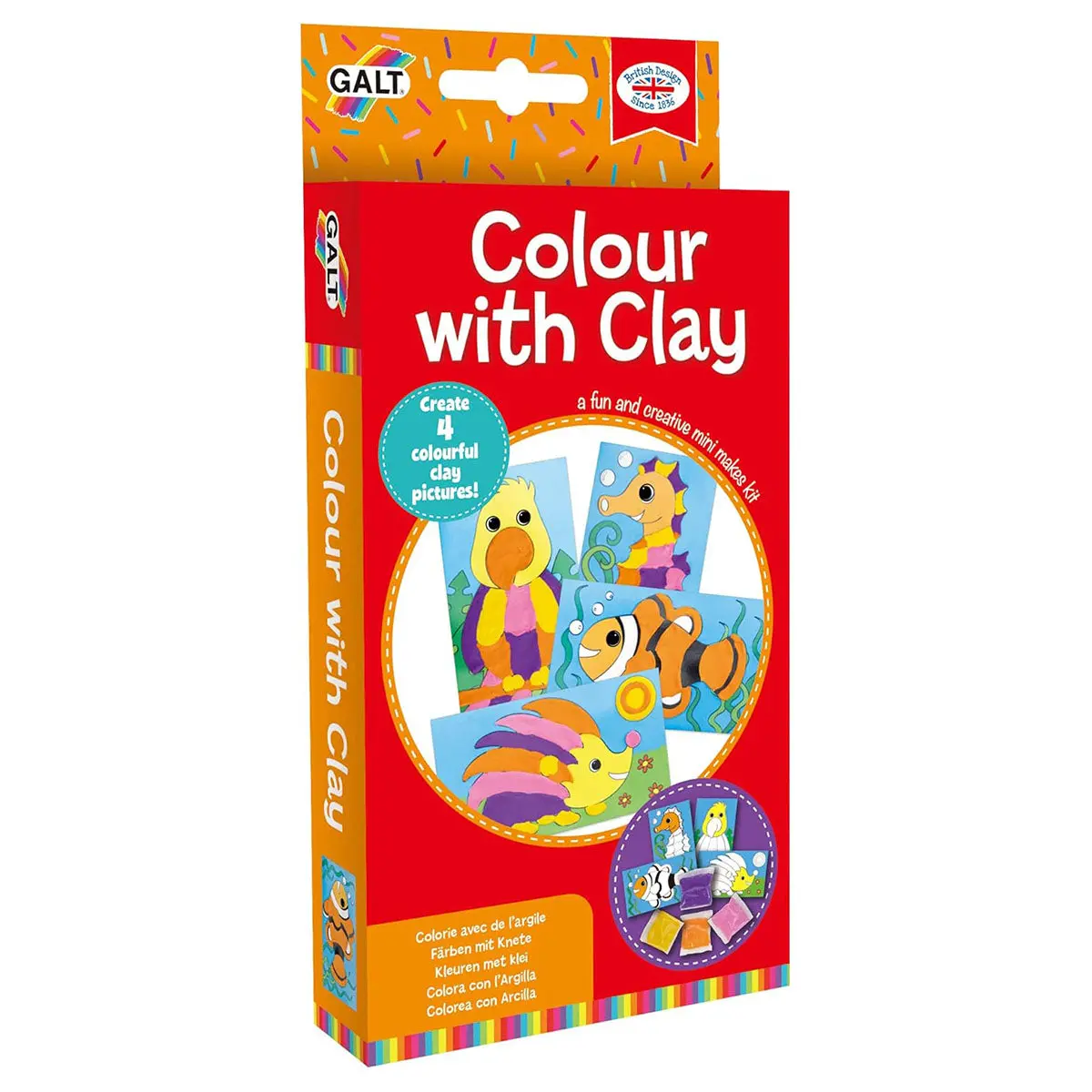 Galt Colour With Clay Kit 1