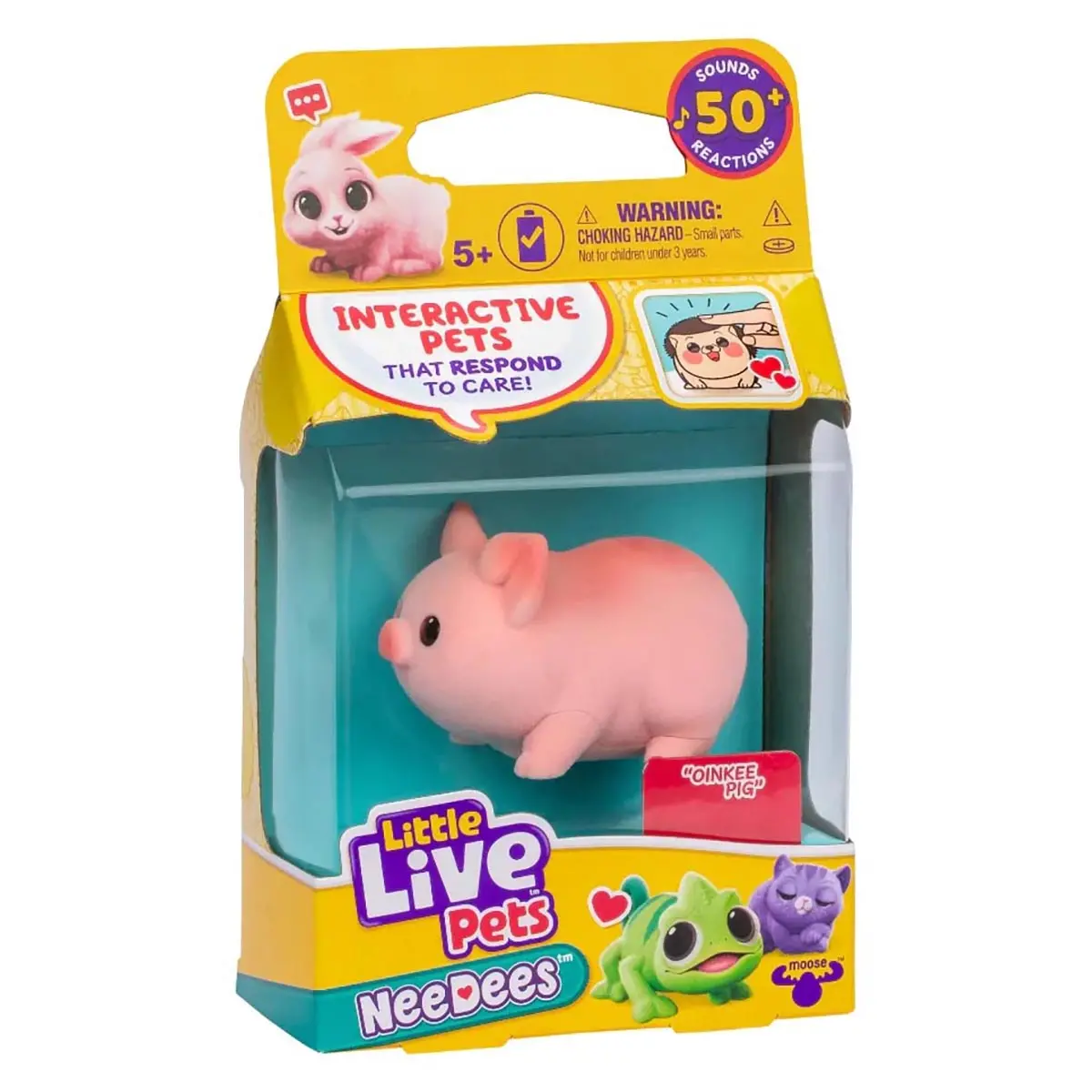 Little Live Pets Needees Oinkee - Interactive Toy 1