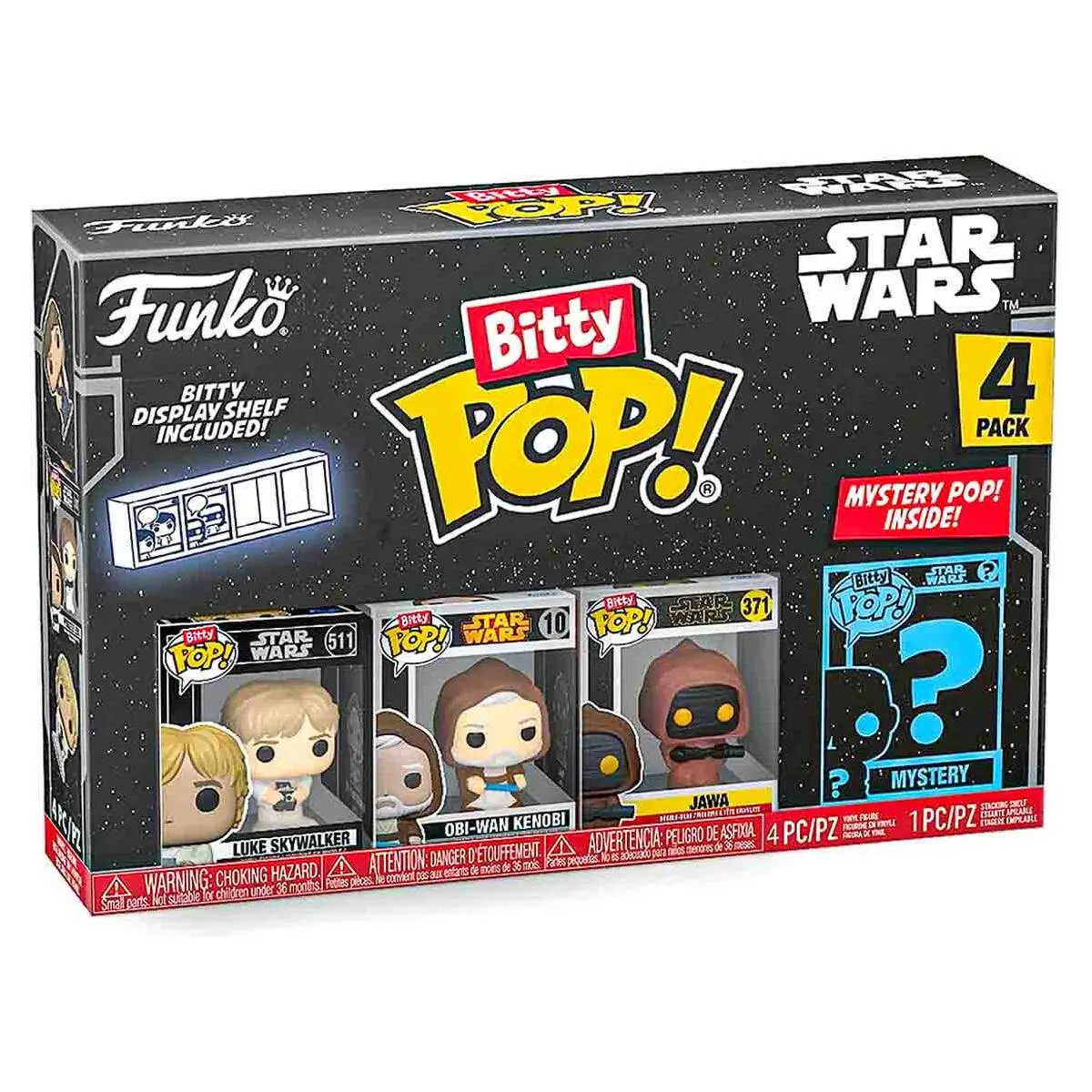 Funko Bitty Pop! Star Wars Mini Figures Series 1 (4 Pack) 1