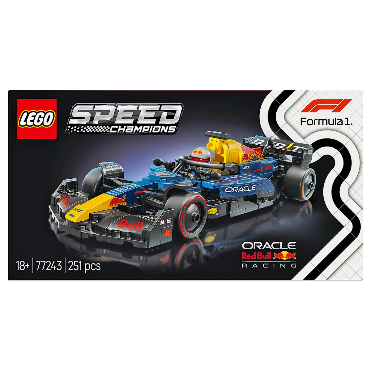 Lego Formula 1 Oracle Red Bull Racing Rb20 Race Car 77243 1