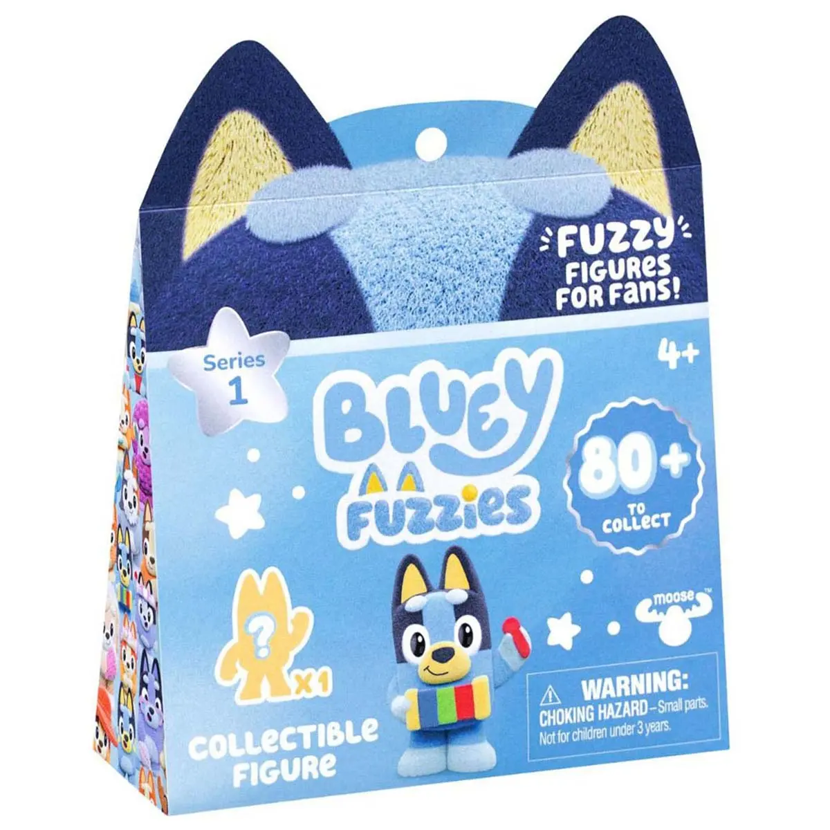 Bluey Fuzzies Collectible Figure S1 (Styles Vary) 1
