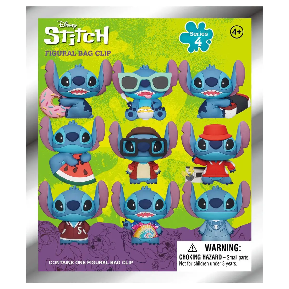 Disney Stitch Figural Bag Clip Series 4 (Styles Vary) 1