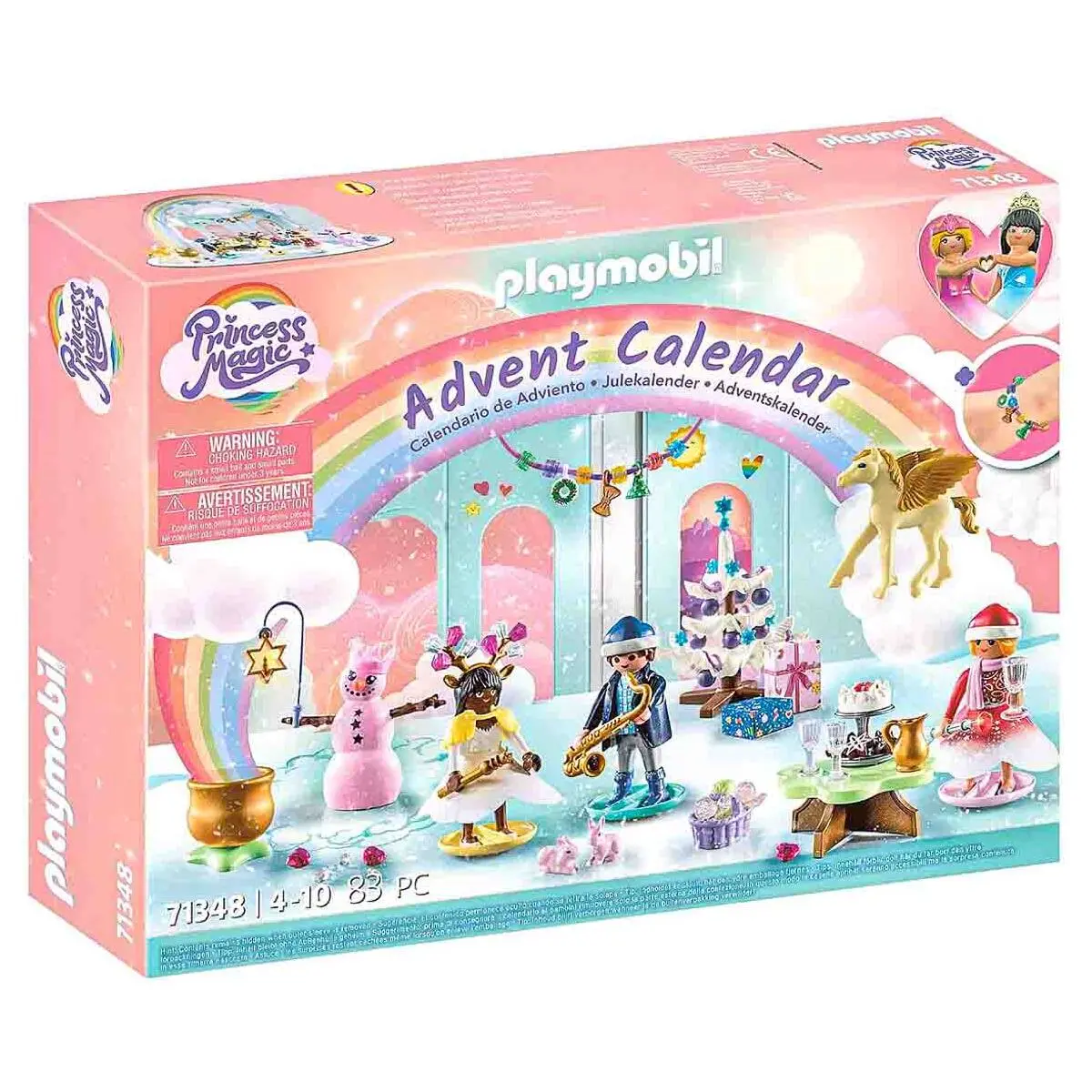 Playmobil Princess Magic: Christmas Under The Rainbow Advent Calendar 1