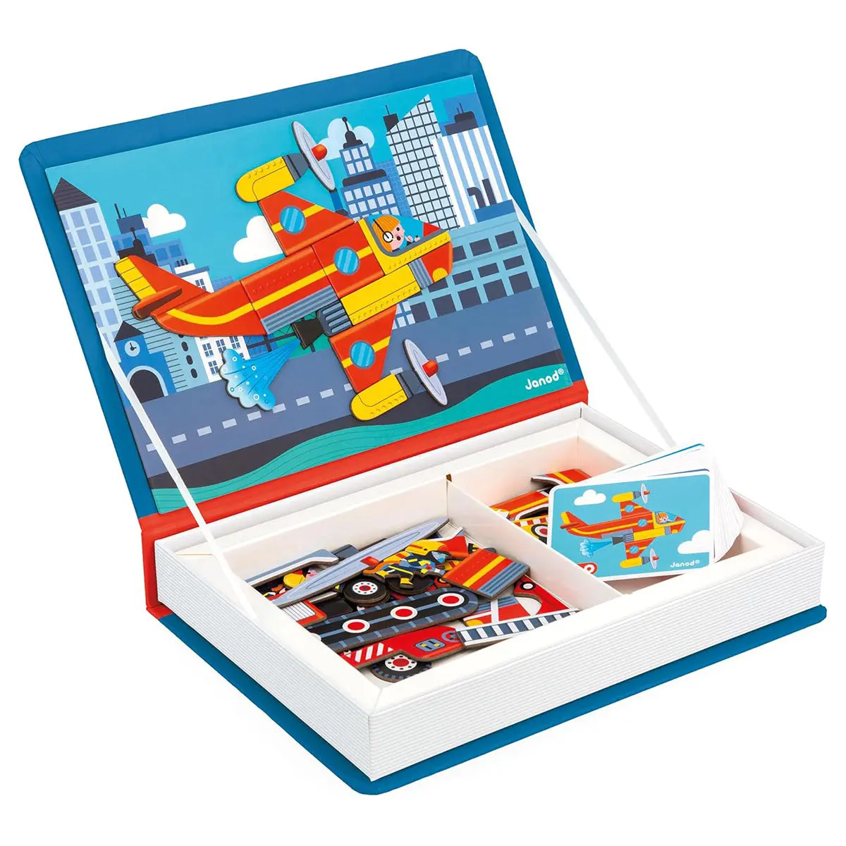 Janod Magneti'book Firemen Set 2