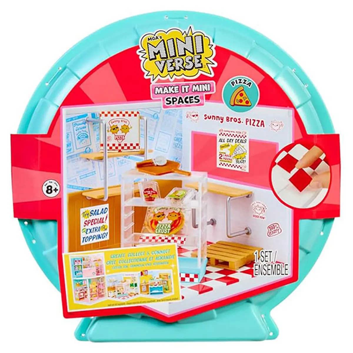 Mga's Miniverse Make It Mini Spaces Pizza Playset 1