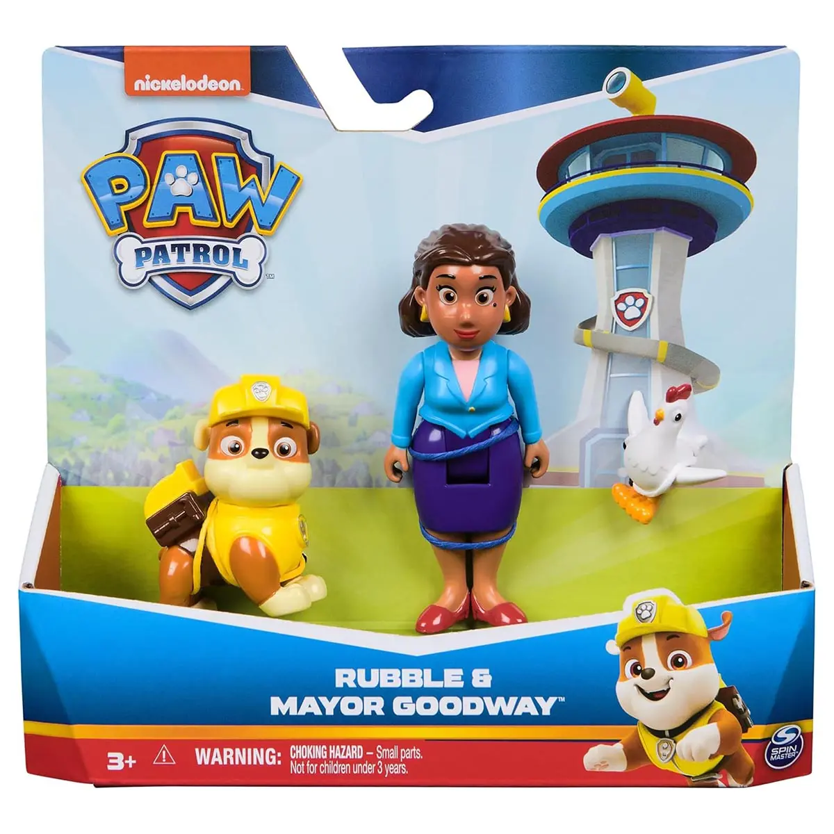 Paw Patrol Rubble & Mayor Goodway Figure Set 1