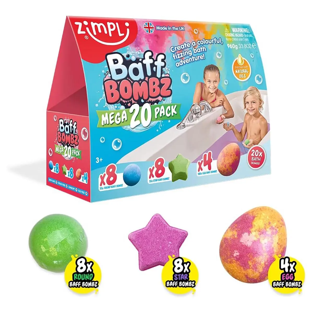 Baff Bombz Mega 20 Pack 1
