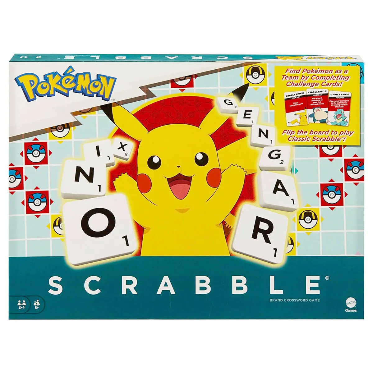 Scrabble Pokémon Board Game 1