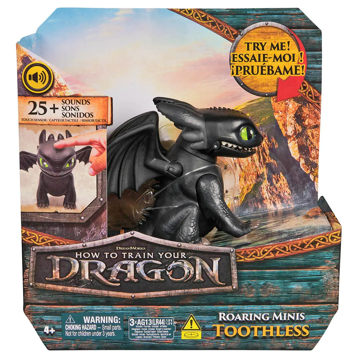 How To Train Your Dragon: Roaring Minis Toothless Interactive Figure 1