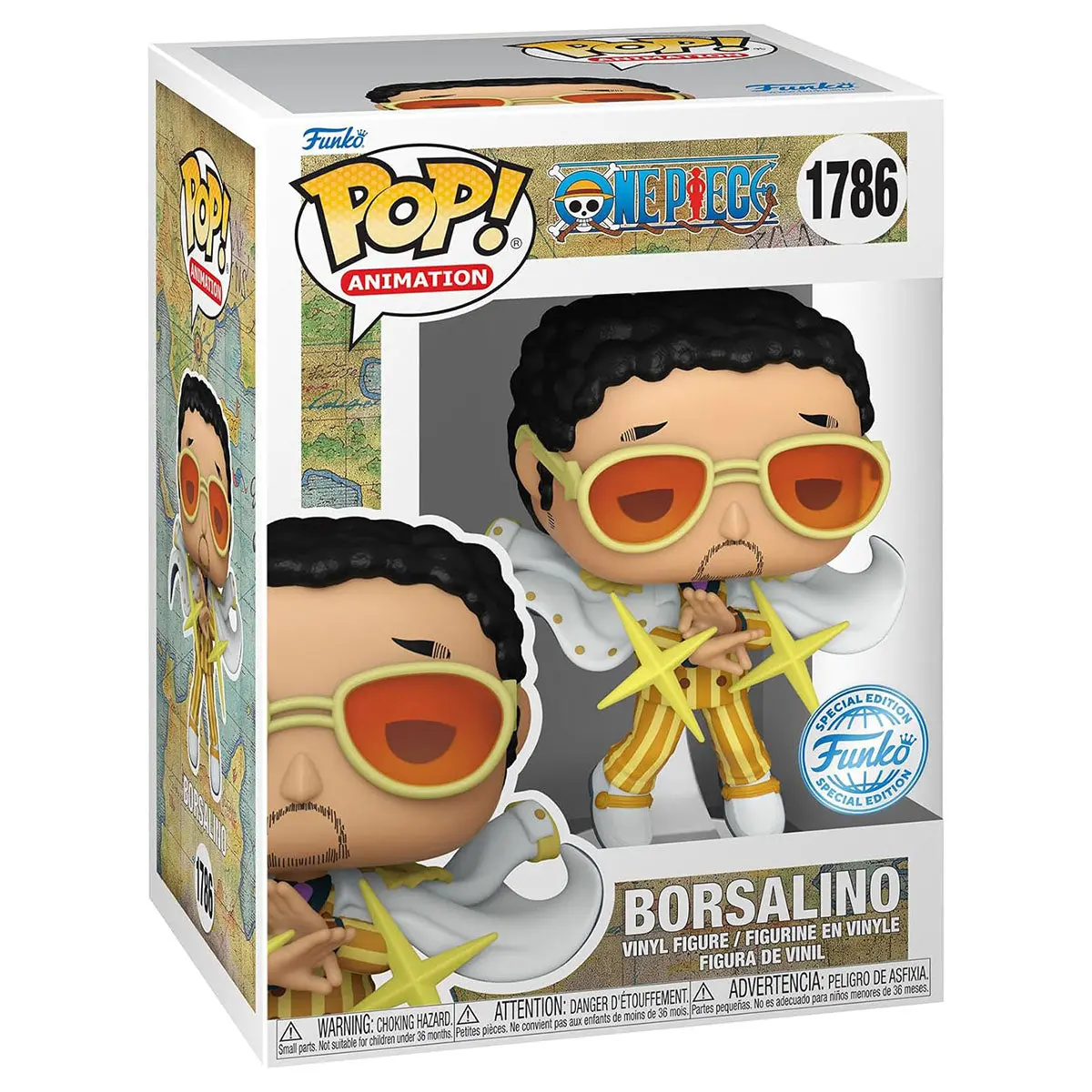 Funko Pop! Animation: One Piece: Borsalino (Admiral Kizaru) Vinyl Figure #1786 1