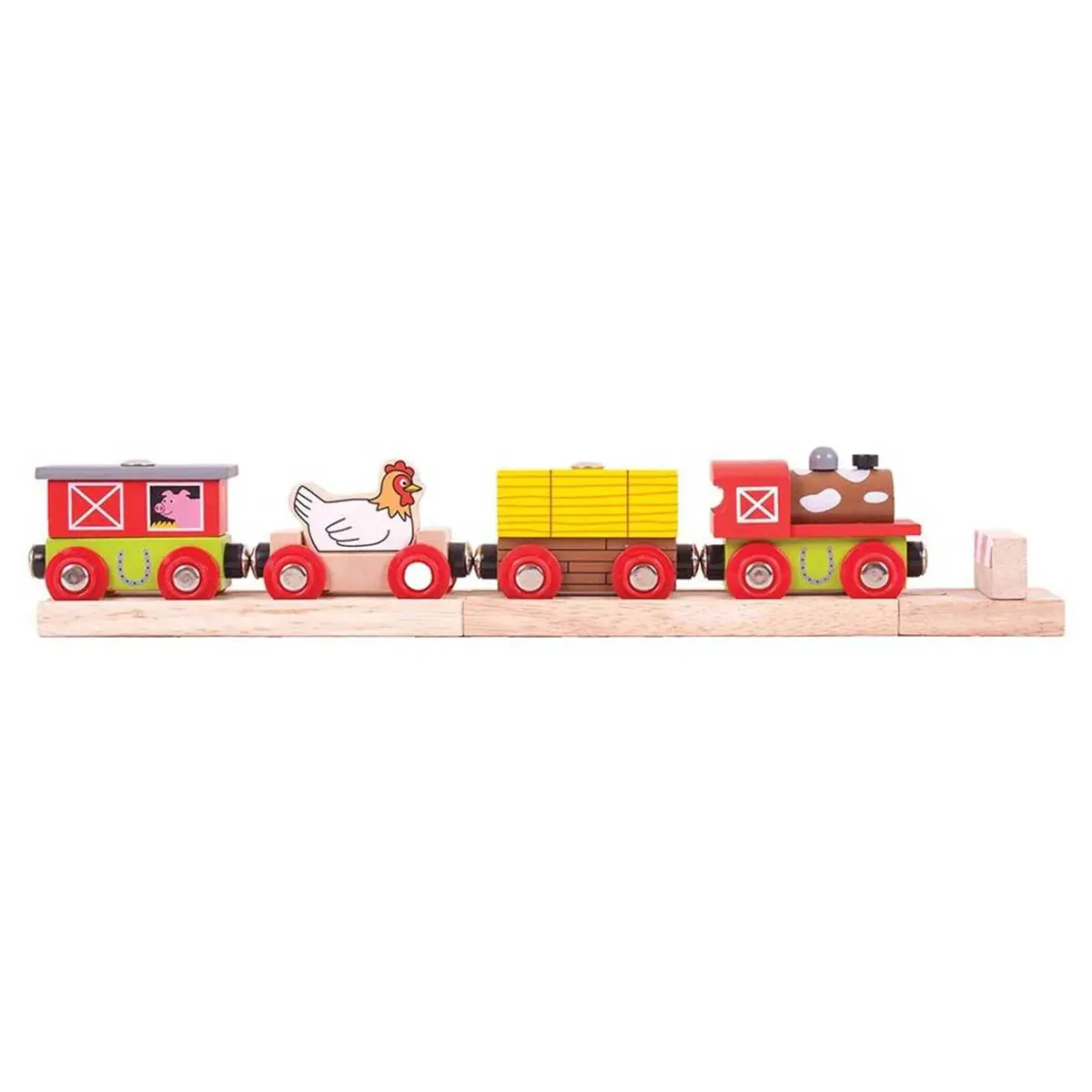 Bigjigs Rail Farmyard Train 1