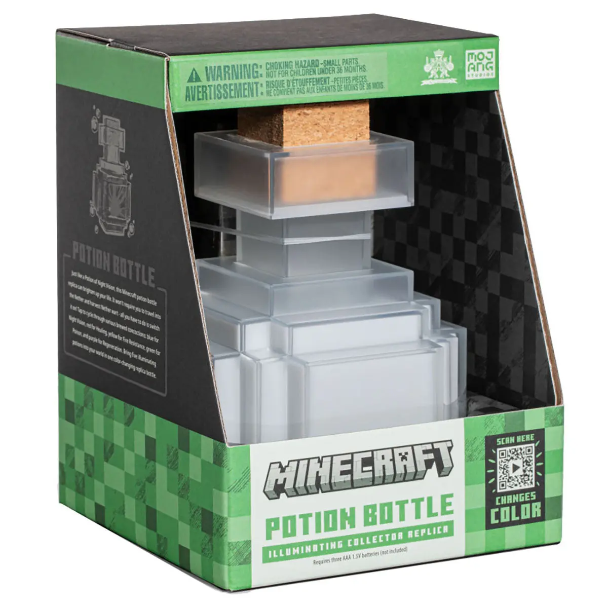 Minecraft Potion Bottle Illuminating Collector Replica Lamp 1