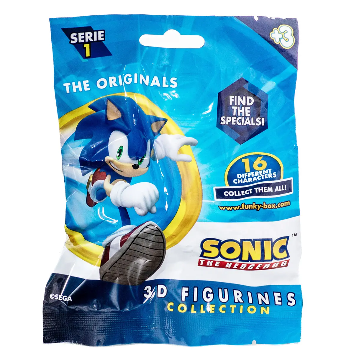 Sonic The Hedgehog 3D Figurines Collection Series 1 Blind Bag 1