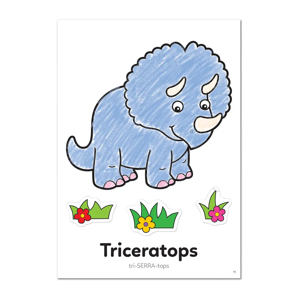 Orchard Toys Dinosaur Sticker Colouring Book 2