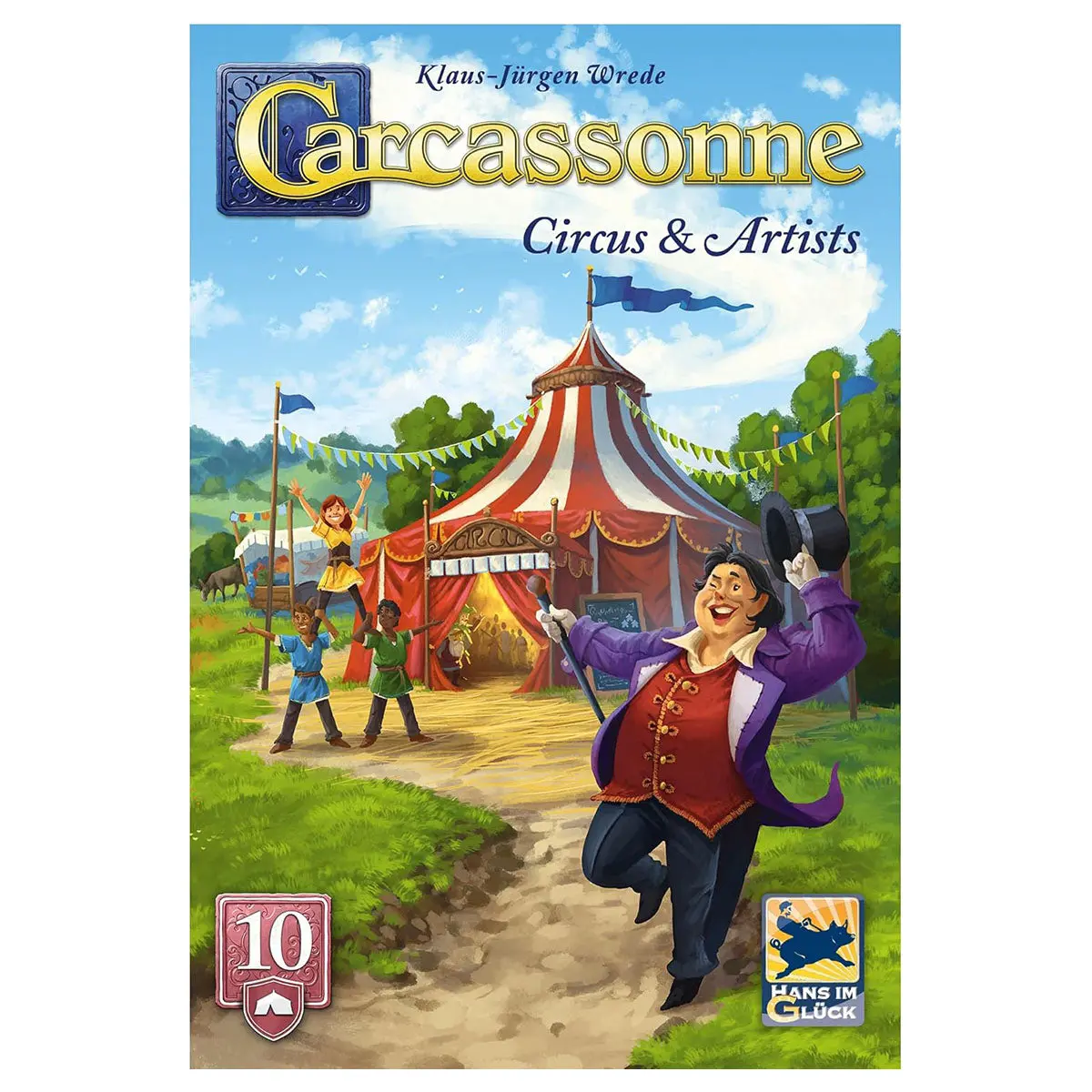 Carcassonne: Circus & Artists Game Expansion #10 1