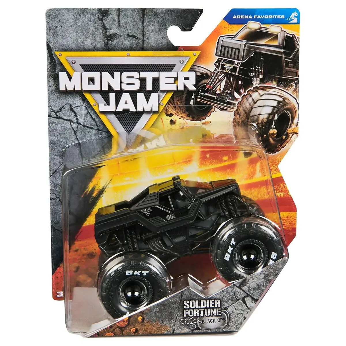 Monster Jam Soldier Fortune Black Ops Truck 1