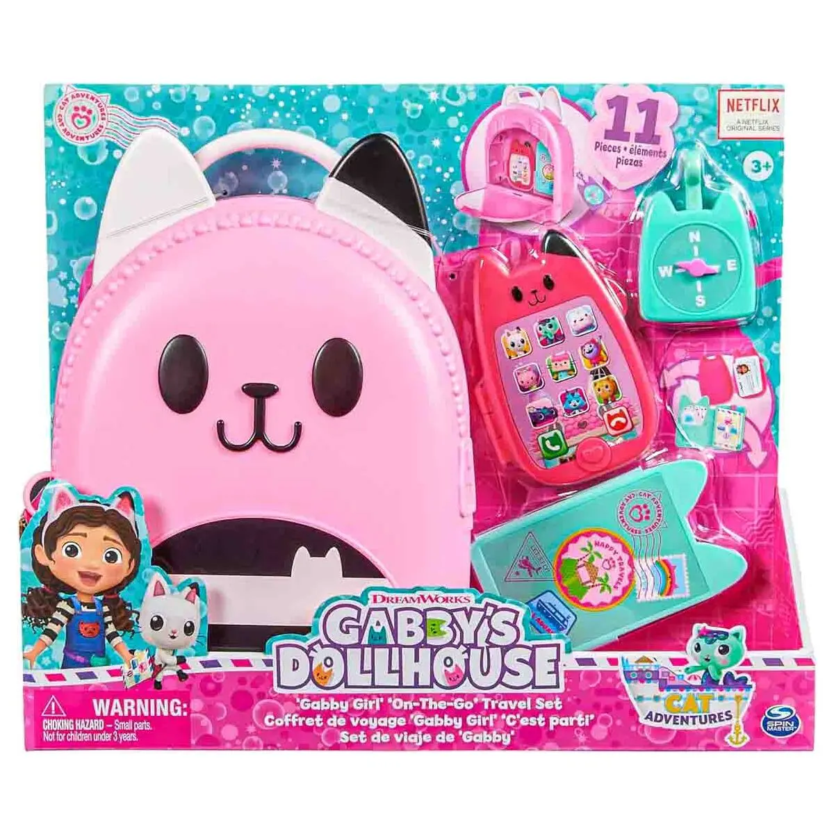 Gabby's Dollhouse 'Gabby Girl' 'On-The-Go' Travel Set 1