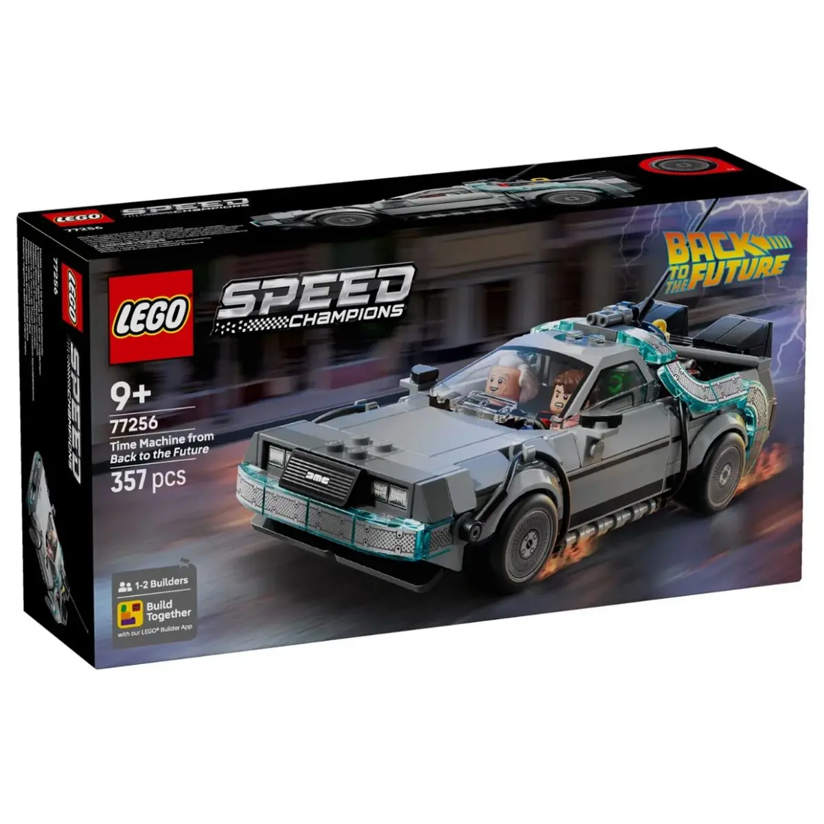 Lego Speed Champions: Time Machine From Back To The Future Building Set 1