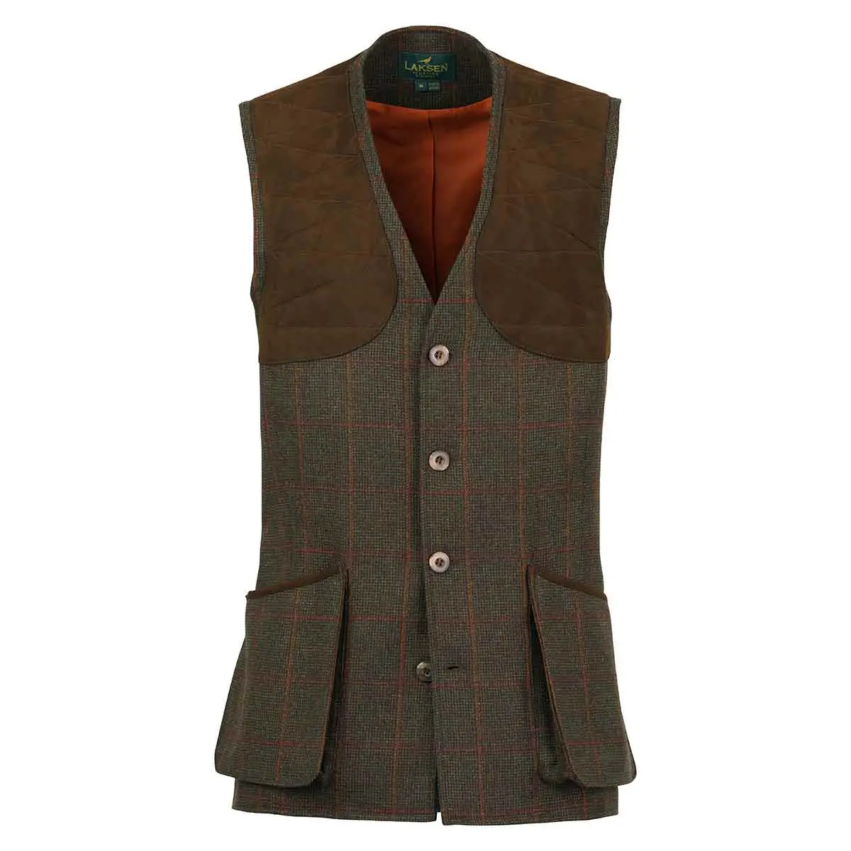 Laksen Hastings Leith Tweed Shooting Vest 1