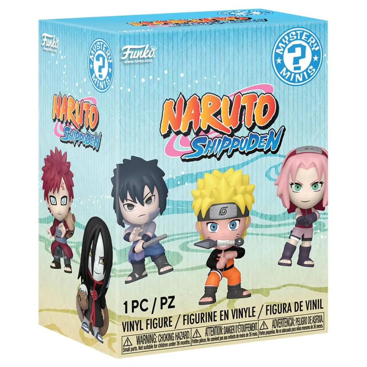 Funko Naruto Shippuden Mystery Minis Figure Blind Box (Styles Vary) 1