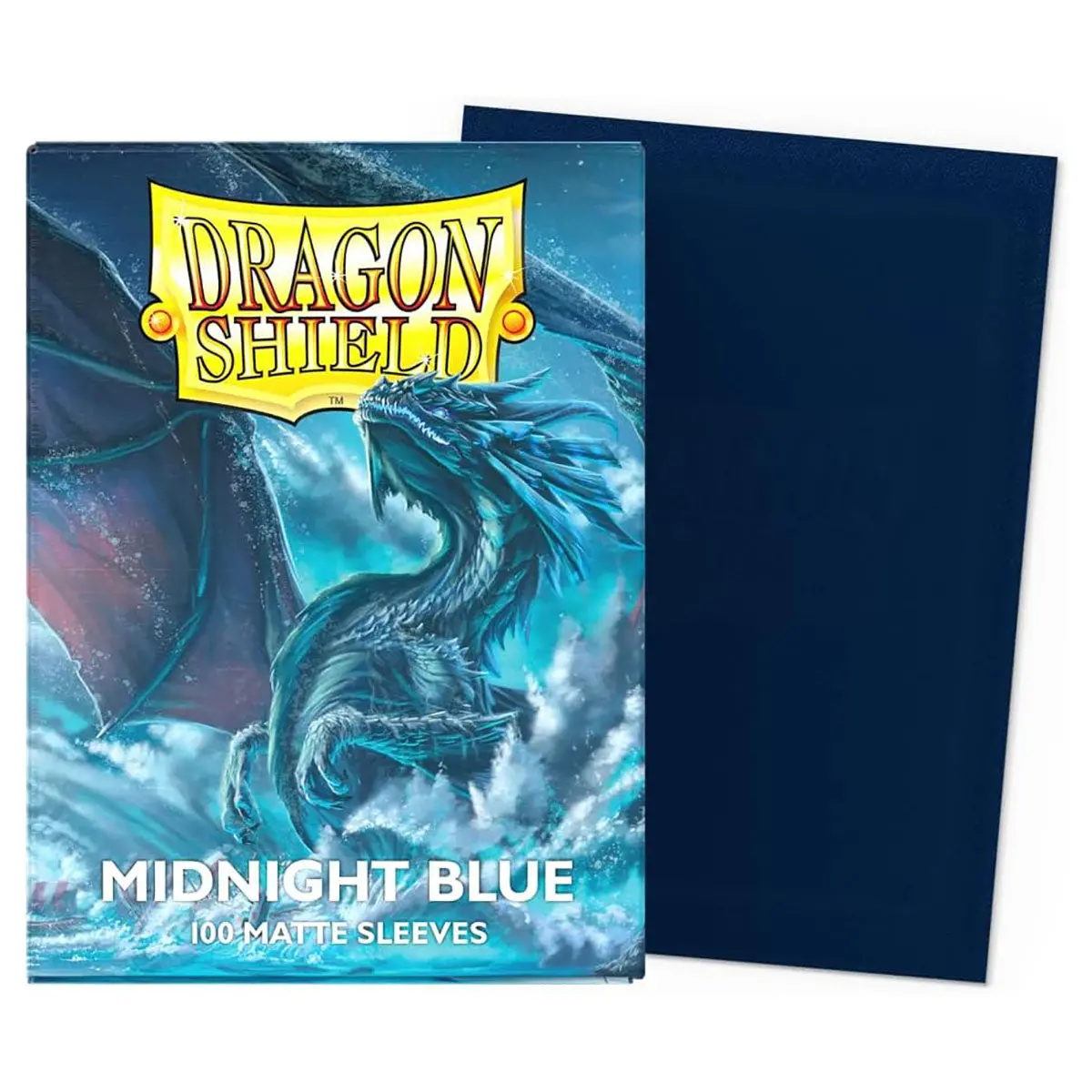 Dragon Shield Matte Sleeves Standard Size- Midnight Blue (100) 2