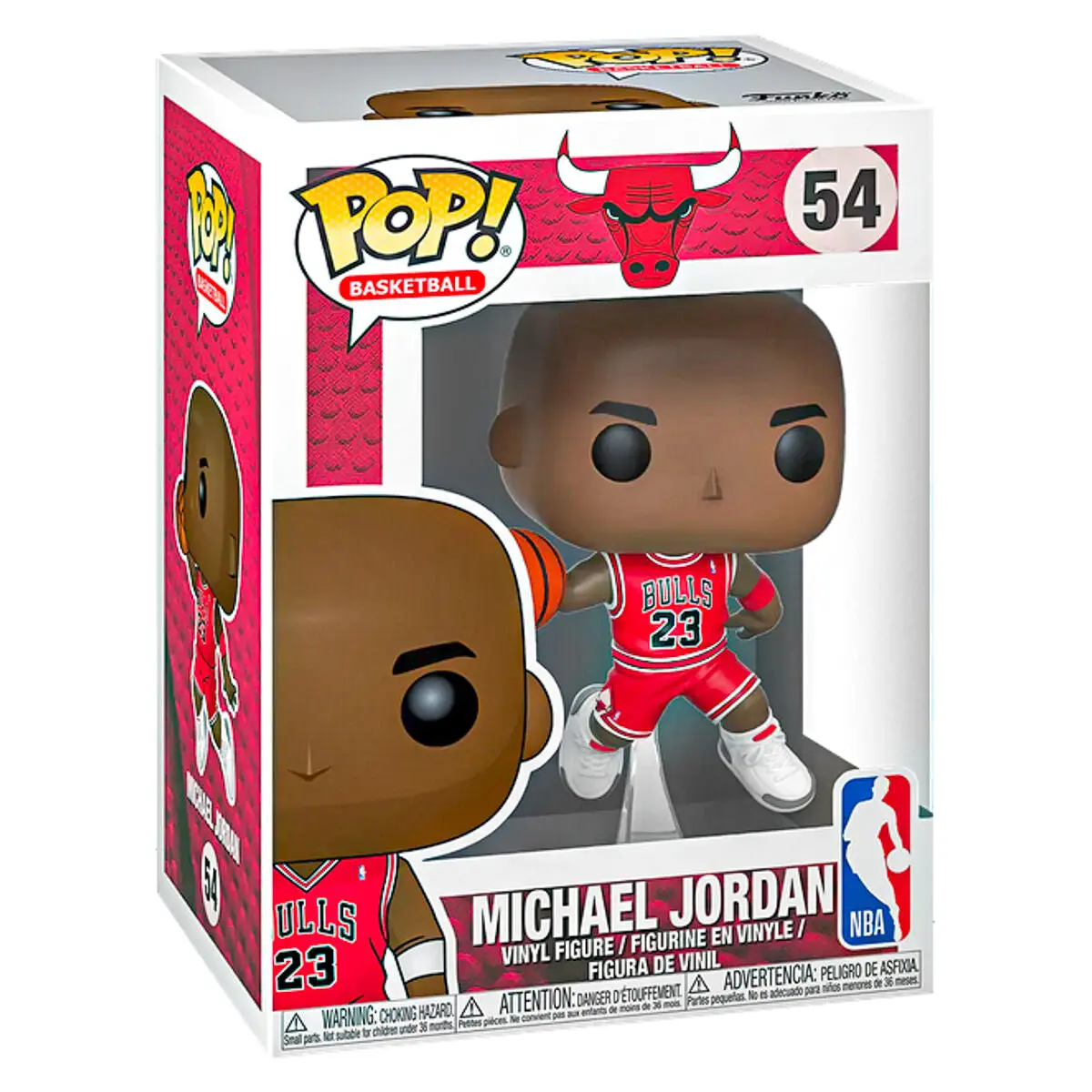 Funko Pop! Basketball: Nba Chicago Bulls Michael Jordan Vinyl Figure #54 1