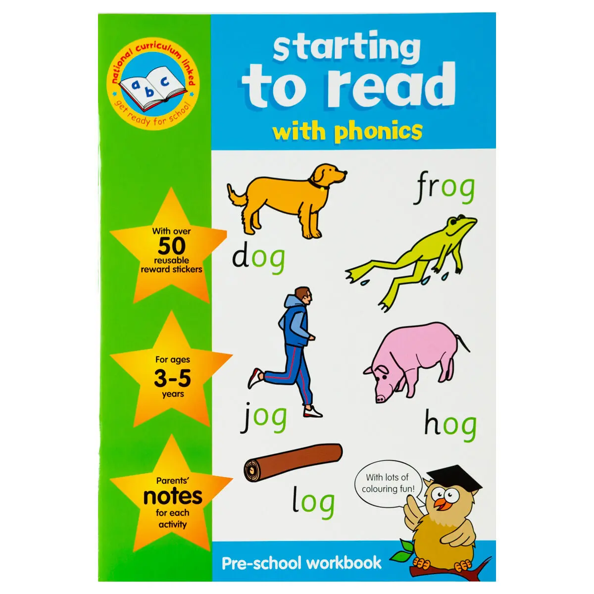Starting To Read With Phonics Pre-School Workbook 1