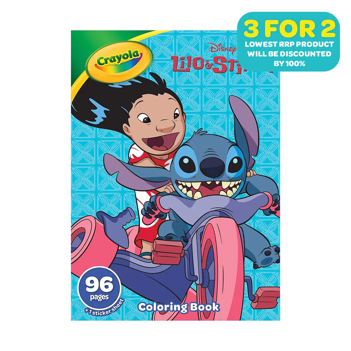 Crayola Lilo & Stitch Colouring Book (96 Pages) 1