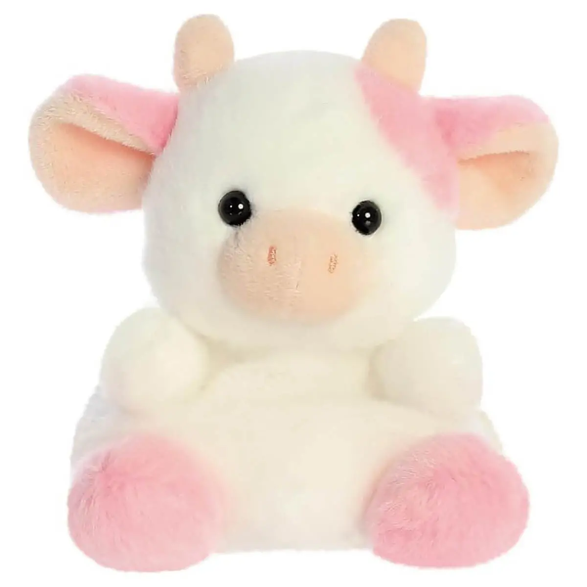 Palm Pals Belle Strawberry Cow 13Cm Soft Toy 1