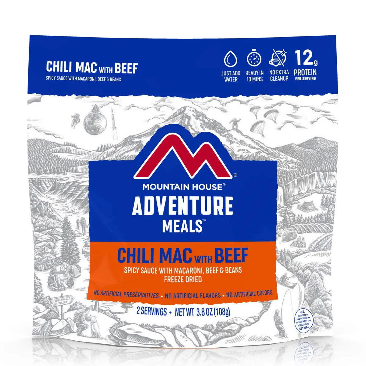 Chili Mac With Beef - Pouch 1