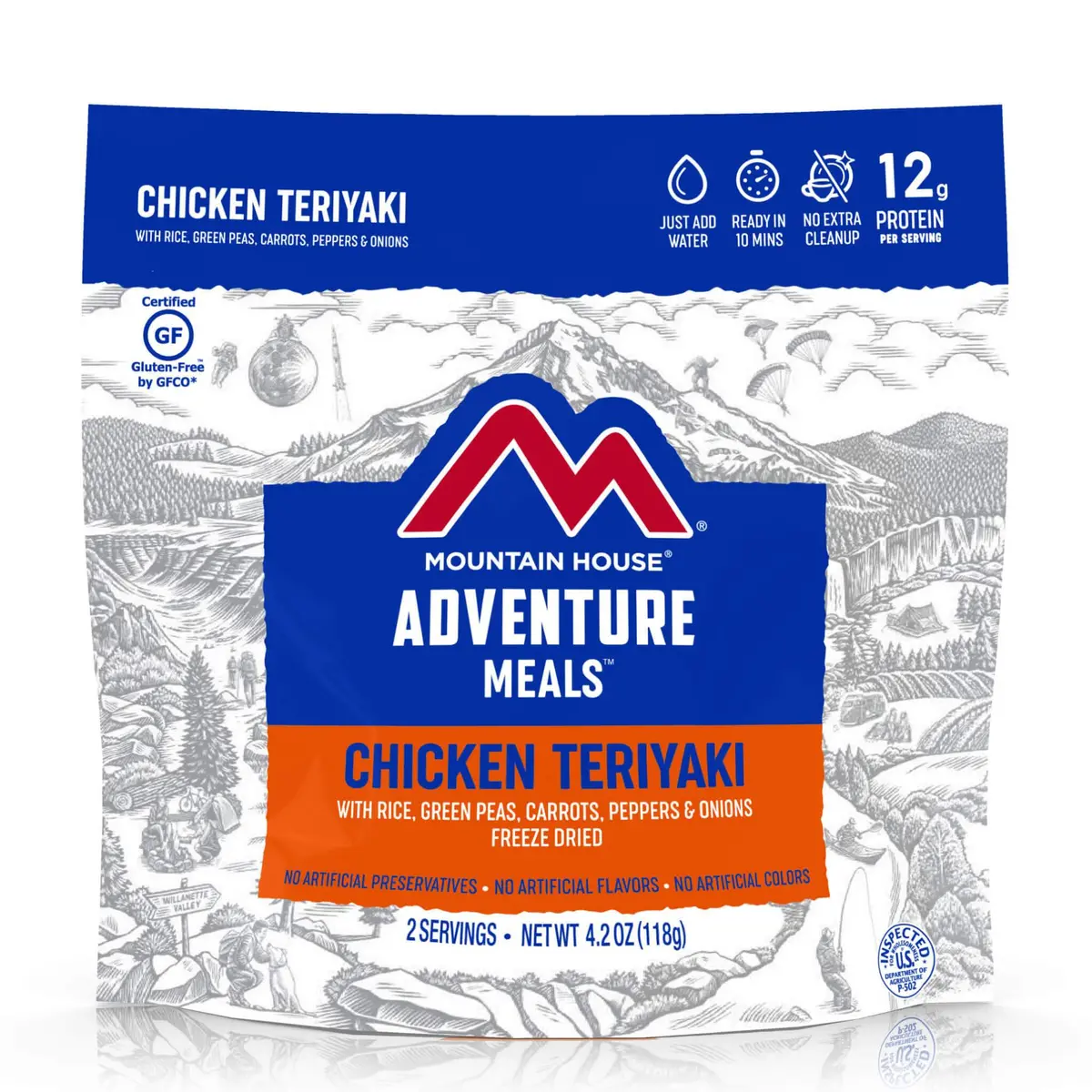 Chicken Teriyaki With Rice - Pouch 1