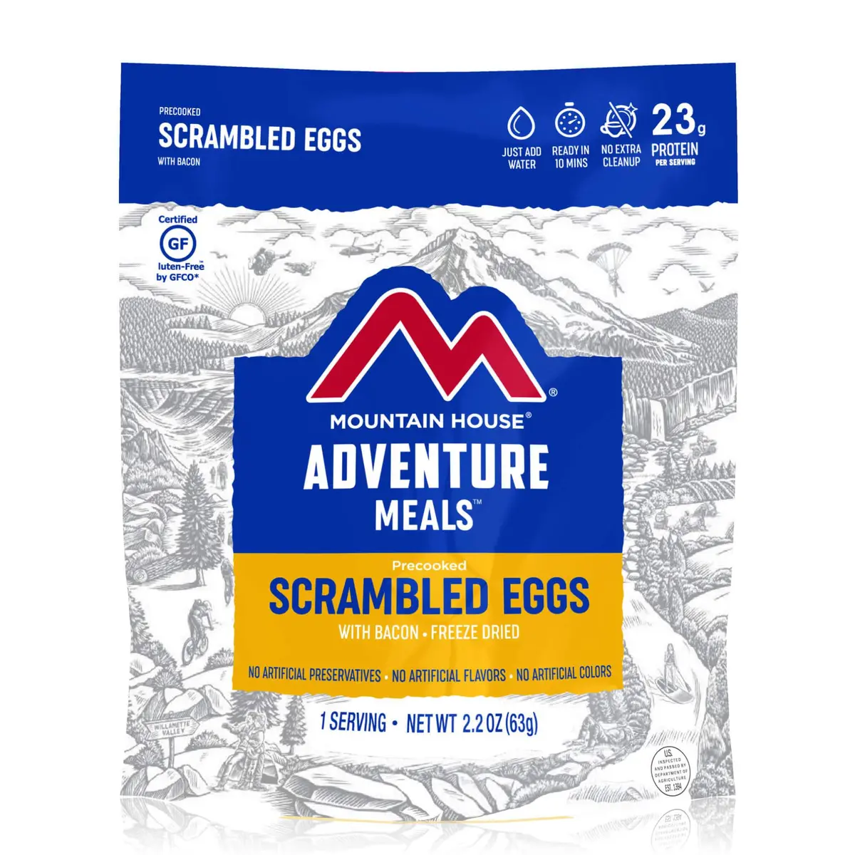Scrambled Eggs With Bacon - Pouch 1