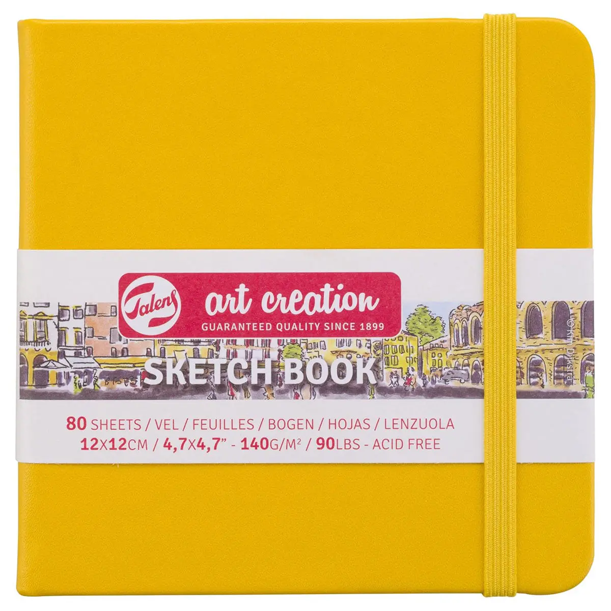 Royal Talens Art Creation Sketch Book Golden Yellow 80 Sheets 1
