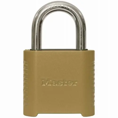 Master Lock 175D 2" Resettable Zinc Die Cast Combination Padlock - Quantity Of 3 1