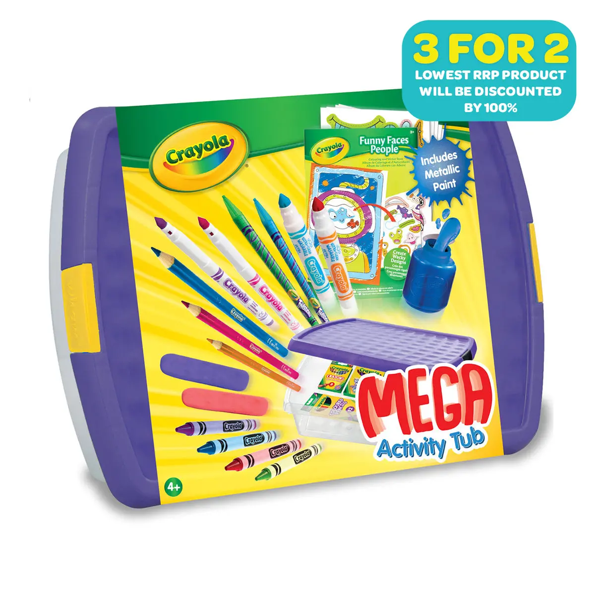 Crayola Mega Activity Tub 1