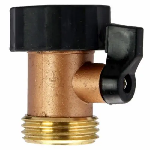 Zhejiang 30013 Brass Garden Hose / Faucet Shut Off Valve - Quantity Of 24 1
