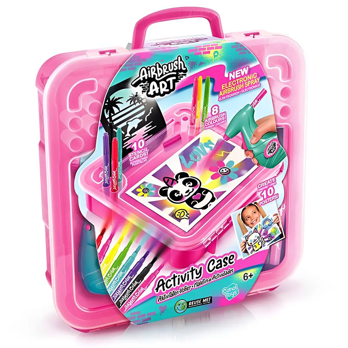 Airbrush Art Activity Case 1
