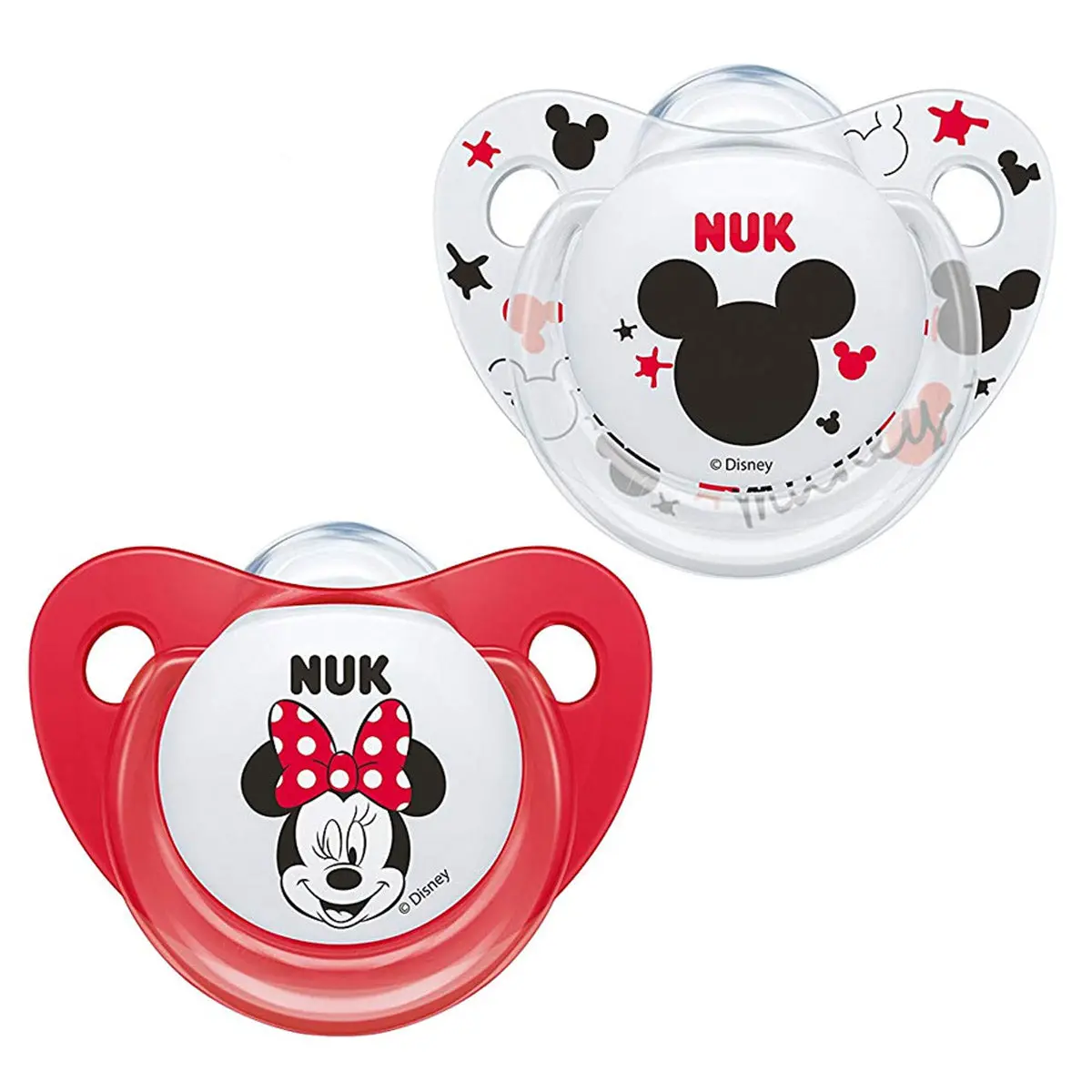 Nuk Disney Soother Silicone Size 2 (Pack Of 2) 1
