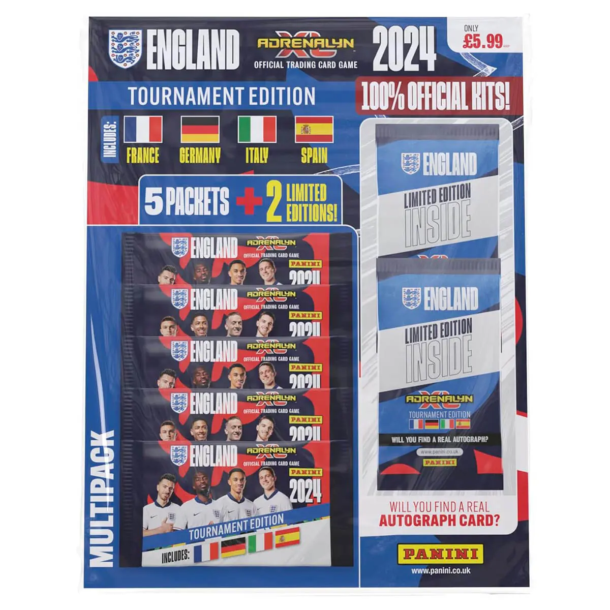 Panini England Adrenalyn Xl: Tournament Edition Multipack 1