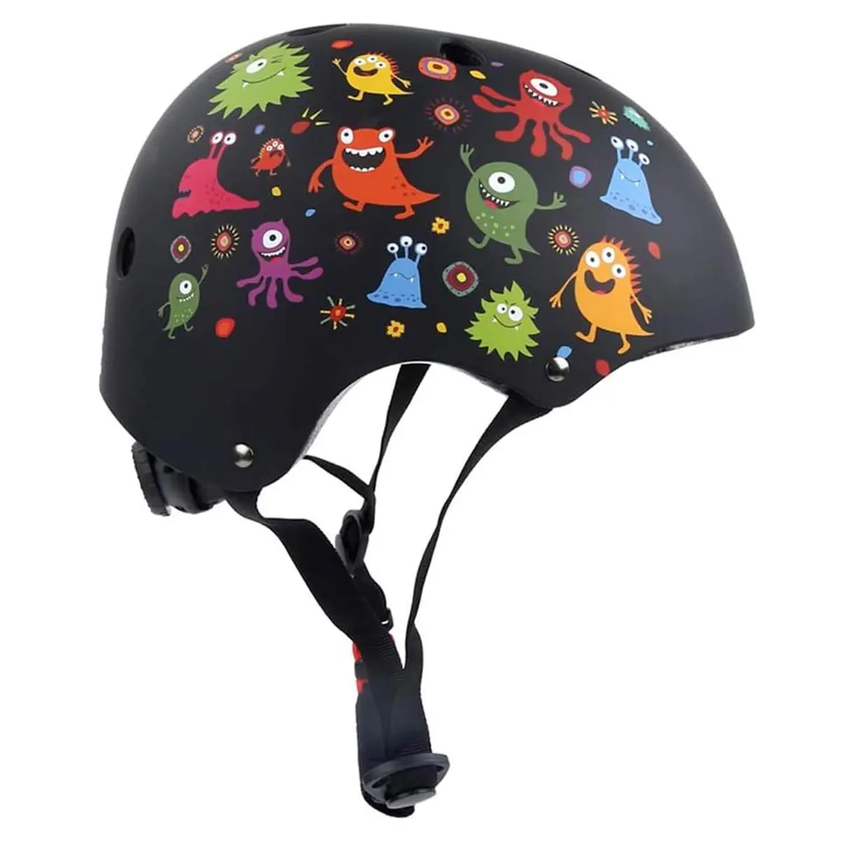 Boldcube Safety Helmet Monster Party Black Small 1
