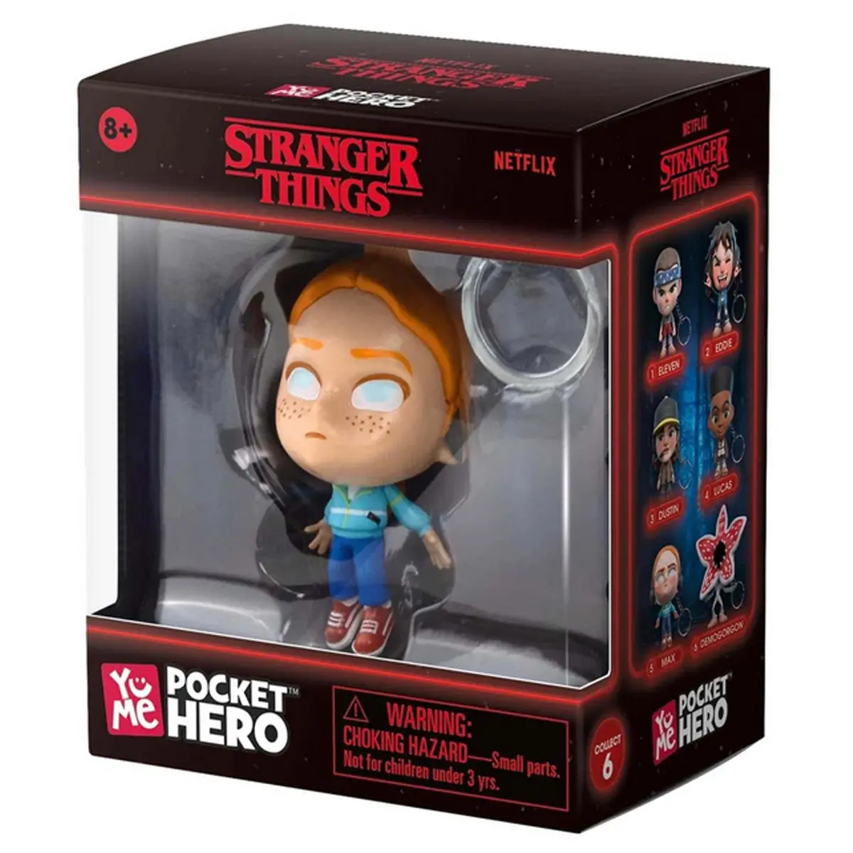 Stranger Things Pocket Hero Max Keyring 1