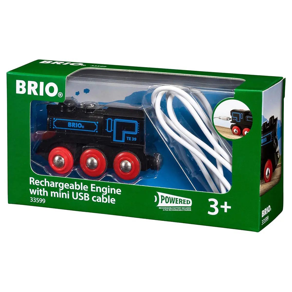 Brio World: Rechargeable Engine With Mini Usb Cable 1