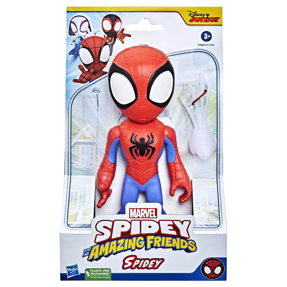 Marvel Spidey And His Amazing Friends Supersized Spidey 9" Figure 1