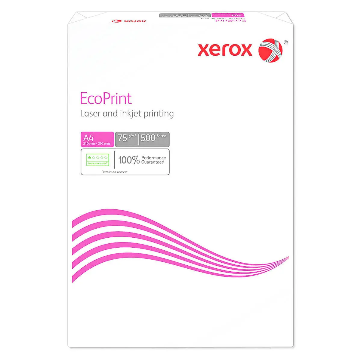 Xerox Ecoprint Laser And Inkjet Printing A4 Paper 75Gsm 500 Sheets 1