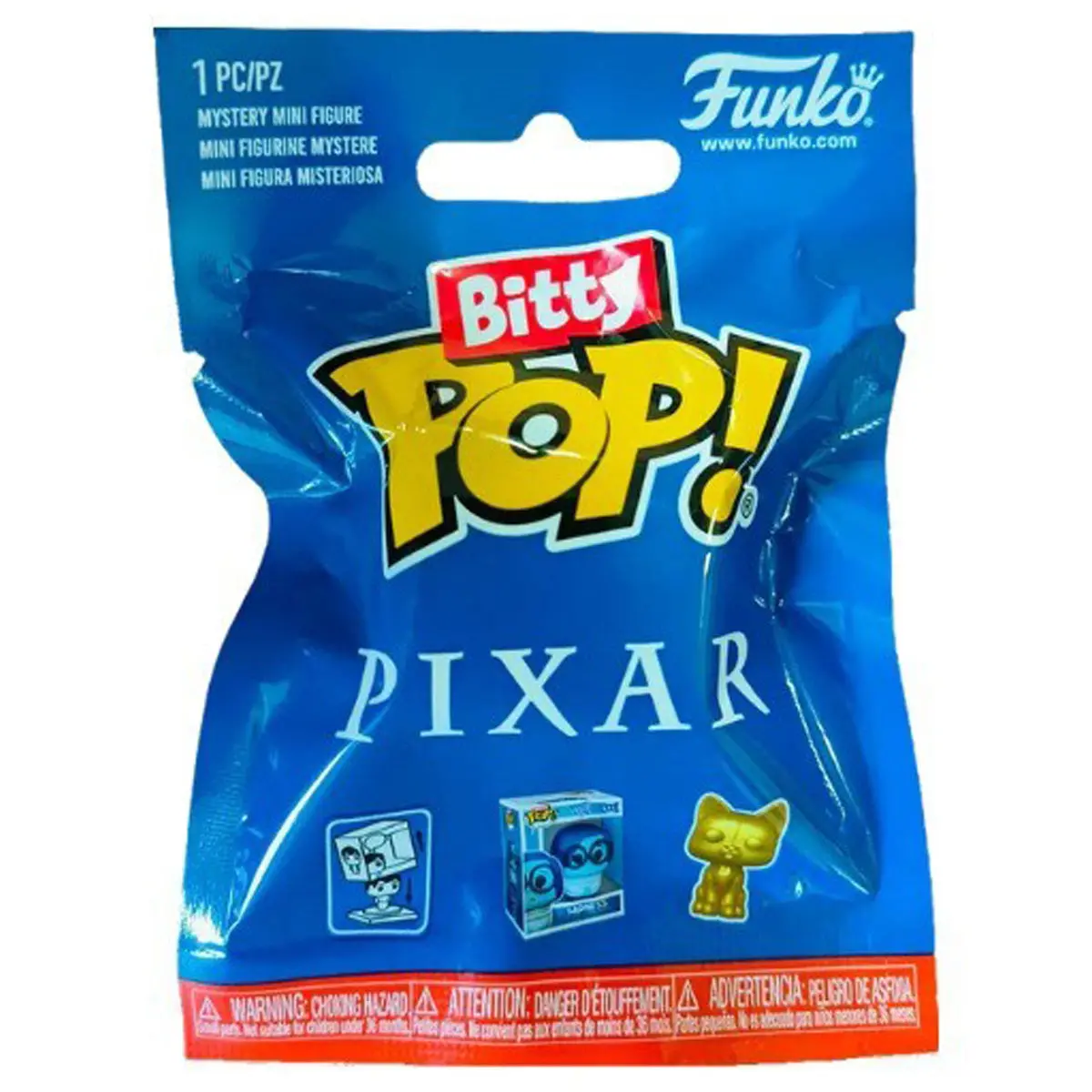 Funko Bitty Pop! Singles: Pixar Vinyl Figure Blind Bag (Styles Vary) 1