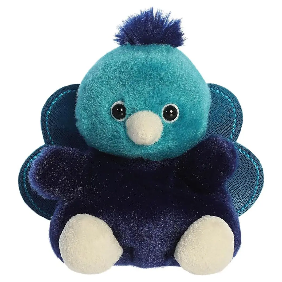 Palm Pals Elton Peacock 13Cm Soft Toy 1