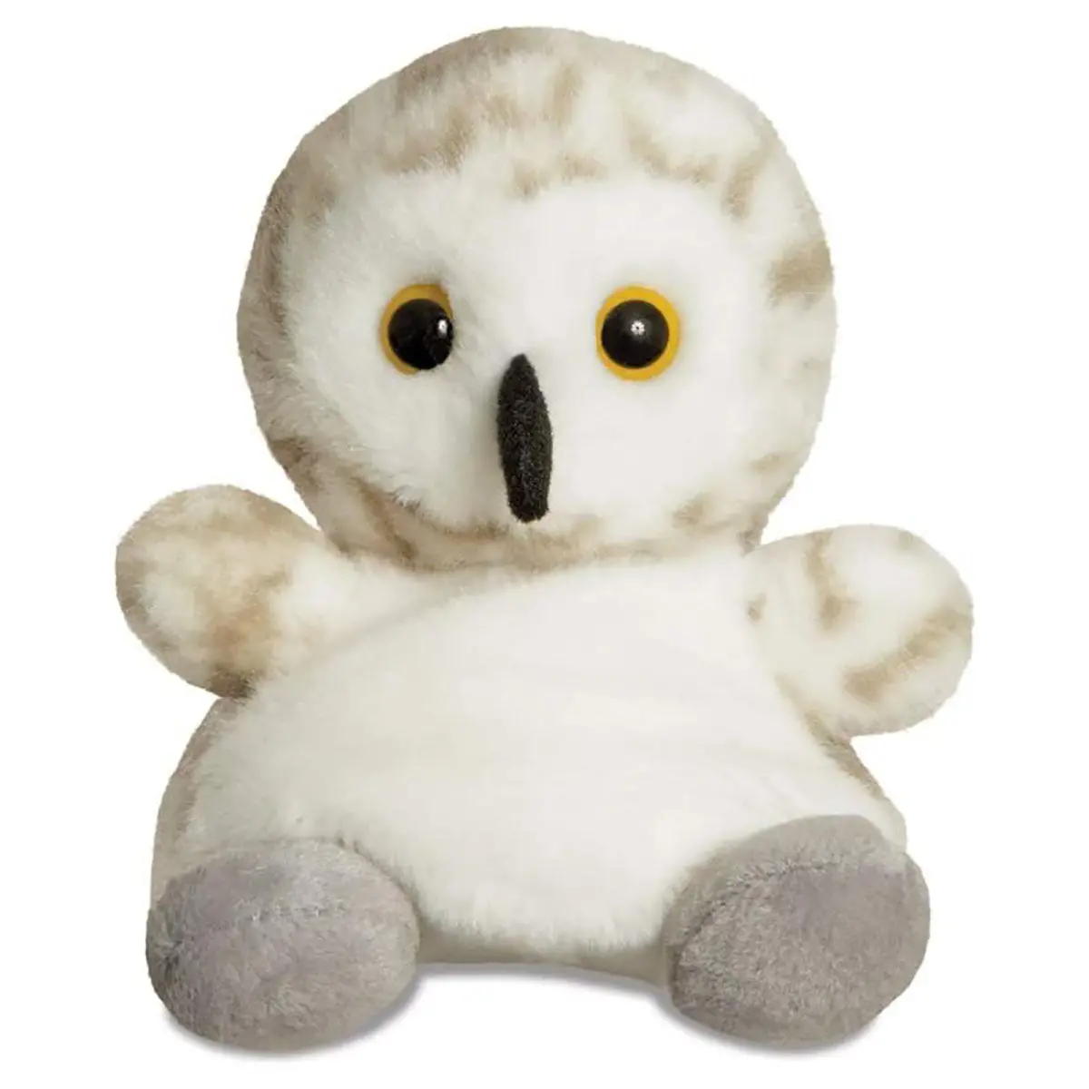 Palm Pals Snowflake Snowy Owl 13Cm Soft Toy 1