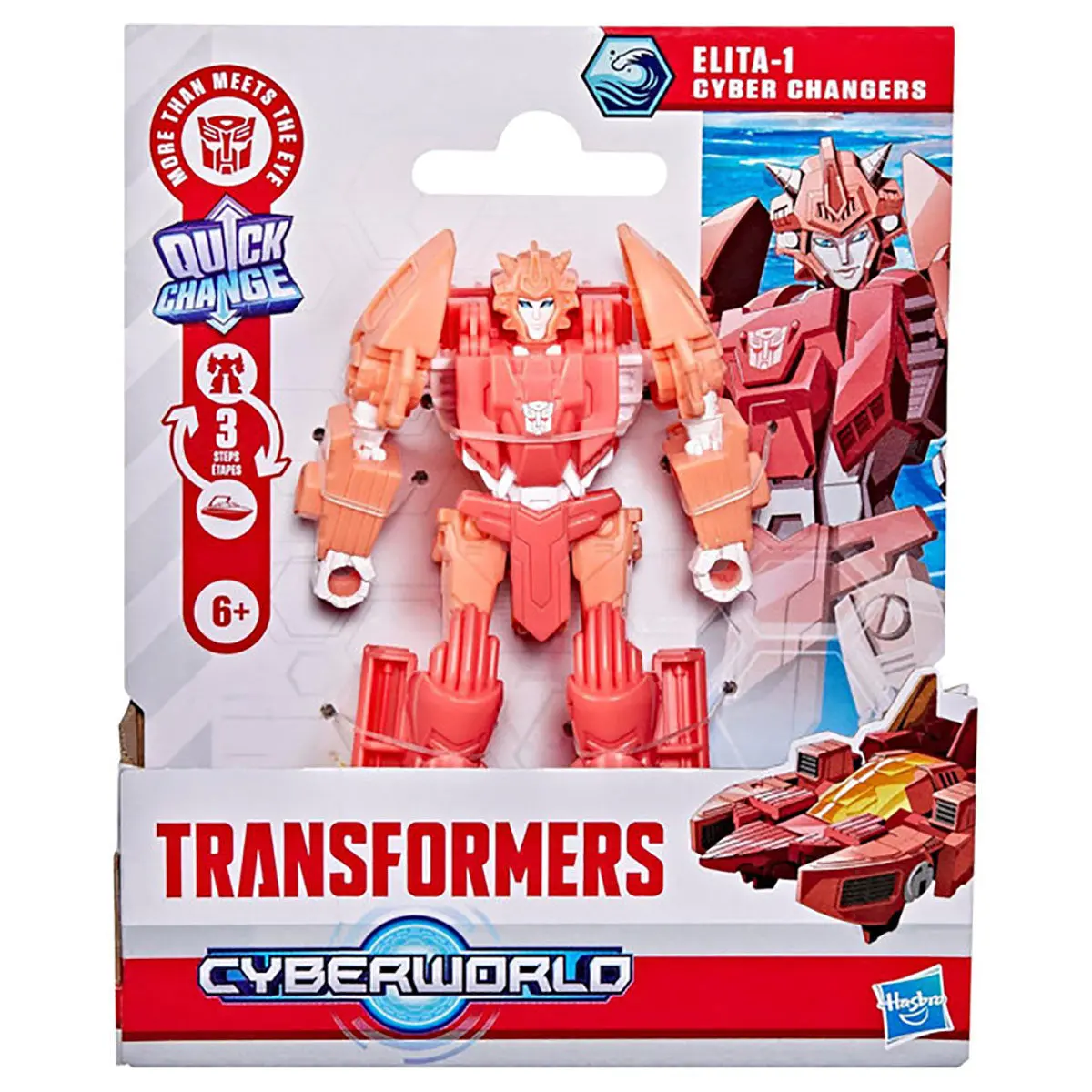 Transformers Cyberworld: Cyber Changers Elita-1 Figure 1
